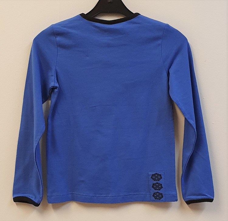 Blå långärmad t-shirt Zefyr-449 från Kids Up.