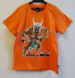 Orange t-shirt Krage-51 från Kids Up.