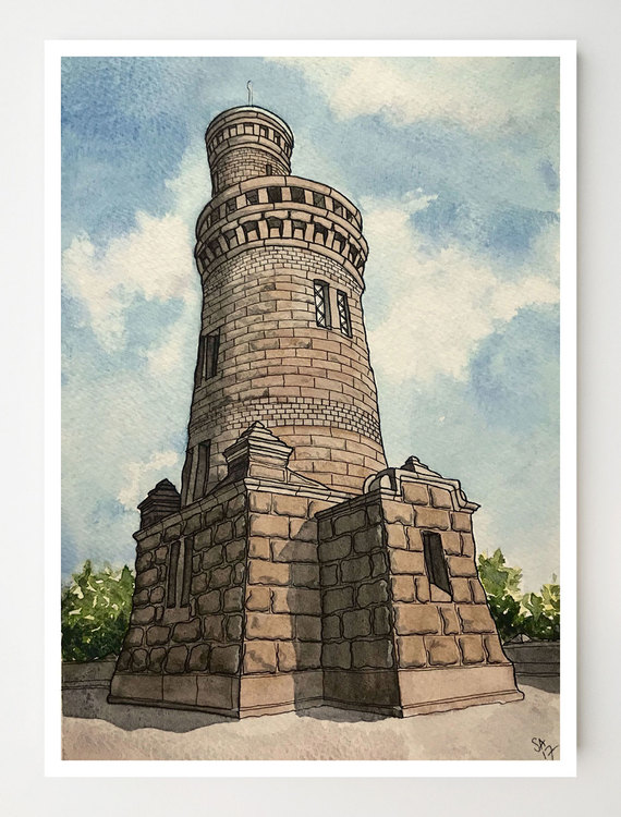 Konstkort Vattentornet