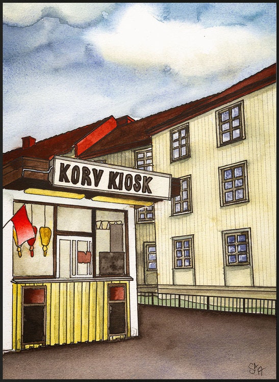 Korv Kiosk Miniprint