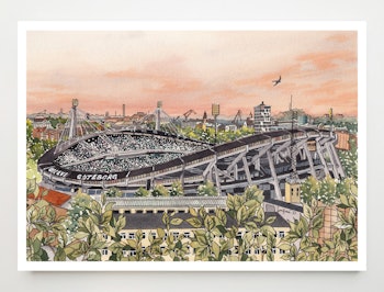 Ullevi liggande miniprint