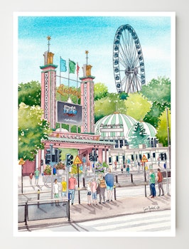Liseberg Konstkort