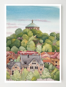 Risåsberget Konstkort