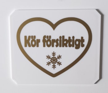 Kör försiktigt