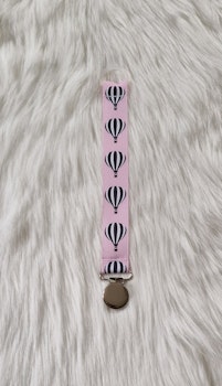 Luftballong rosa, runt clips