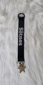 Sötnos silverglitter, stjärnclips