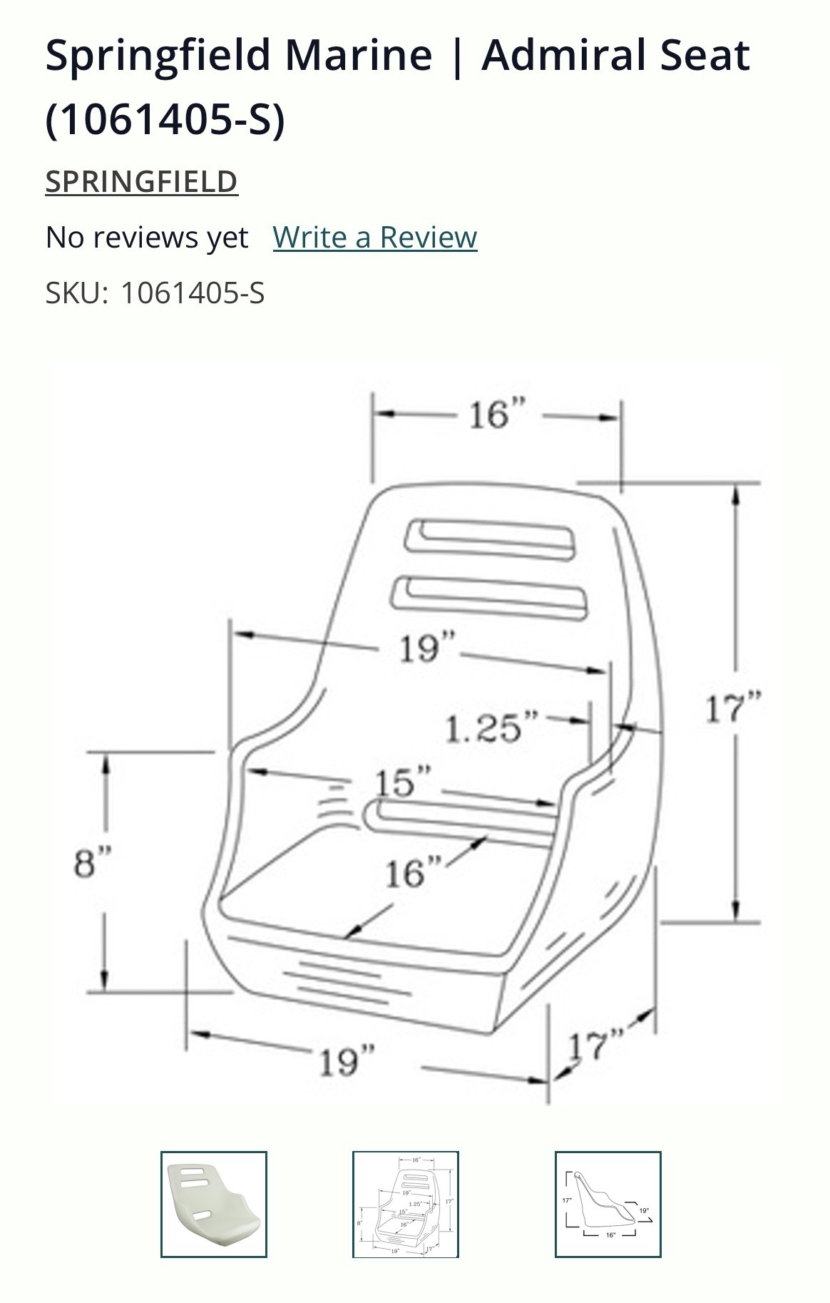 Plaststolar Admiral