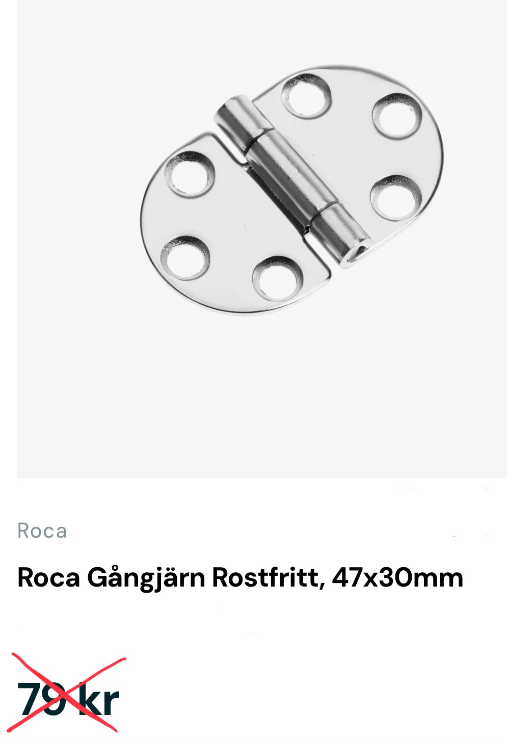 Gångjärn Roca 5-pack