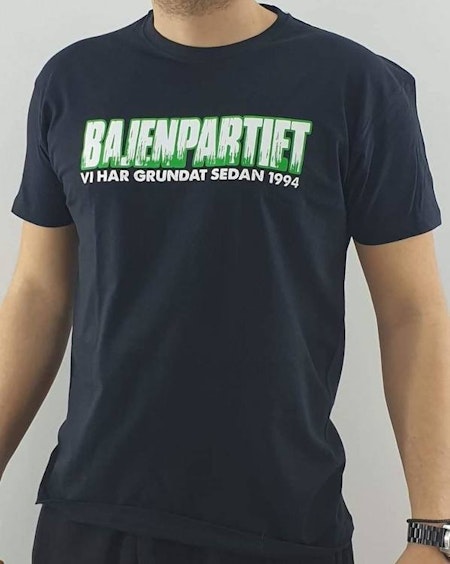Bajenpartiets tischa - Vi har grundat sen 1994