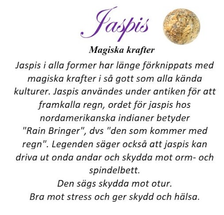 Mala - Gråmelerad Jaspis och Vit Howlit