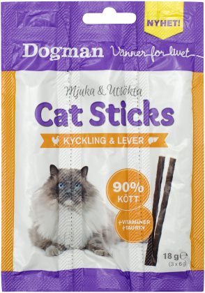 Cat sticks 3-p Kyckling/Lever
