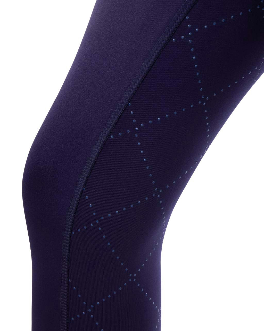 Ridtights Junior storlek 98 -152, Färgerna navy och rosa.