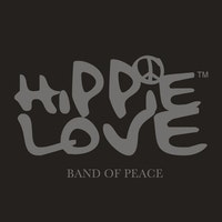 Hårband grå- HIPPIE LOVE