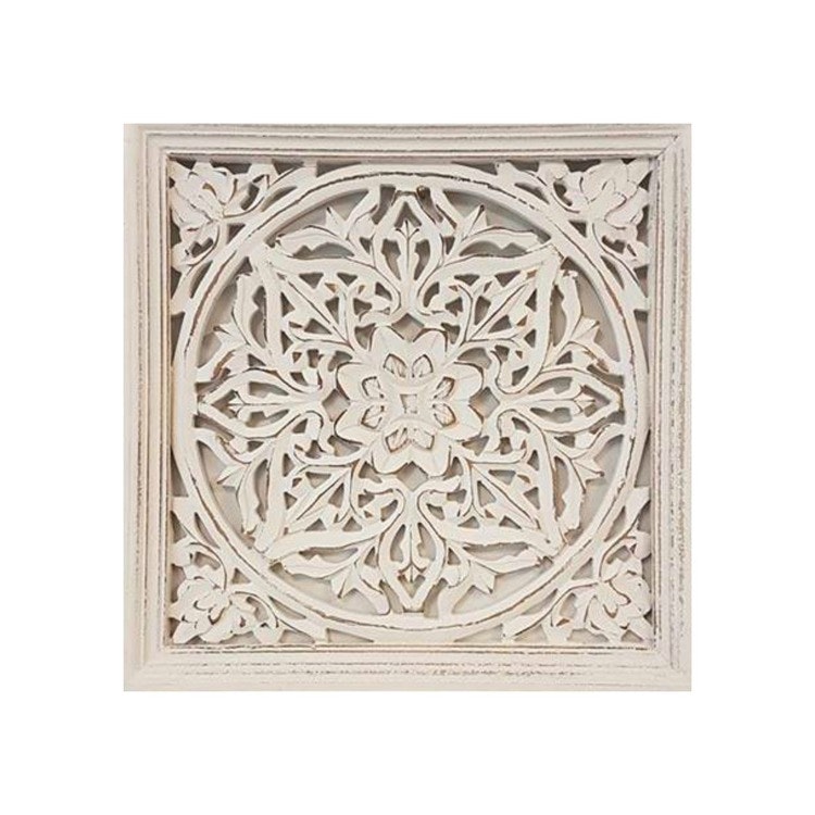 Tempeltavla vit 30x30-AFFARI