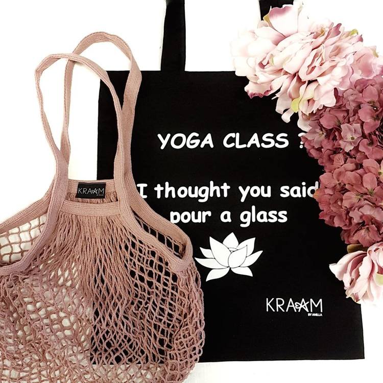 Tygkasse Yoga-KRAAM