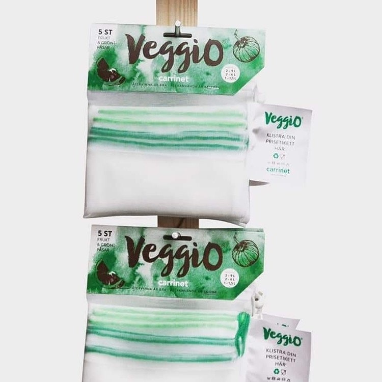 VEGGIO påsar till frukt och grönt 3-pack