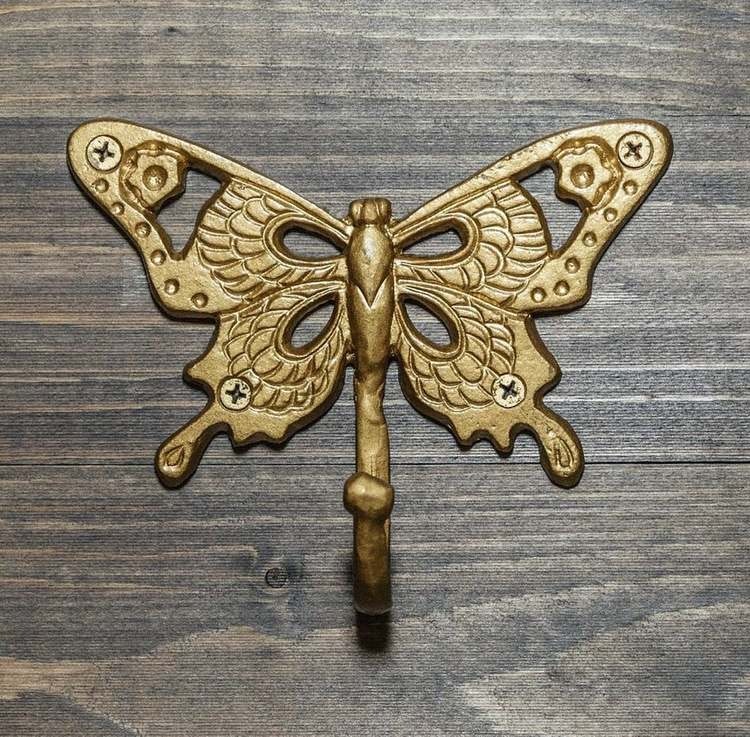 Krok Butterfly guld-CAROLINA GYNNING