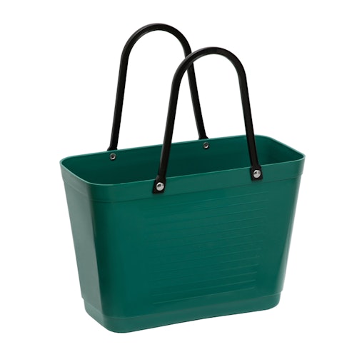 Hinza väska liten mörkgrön -green plastic