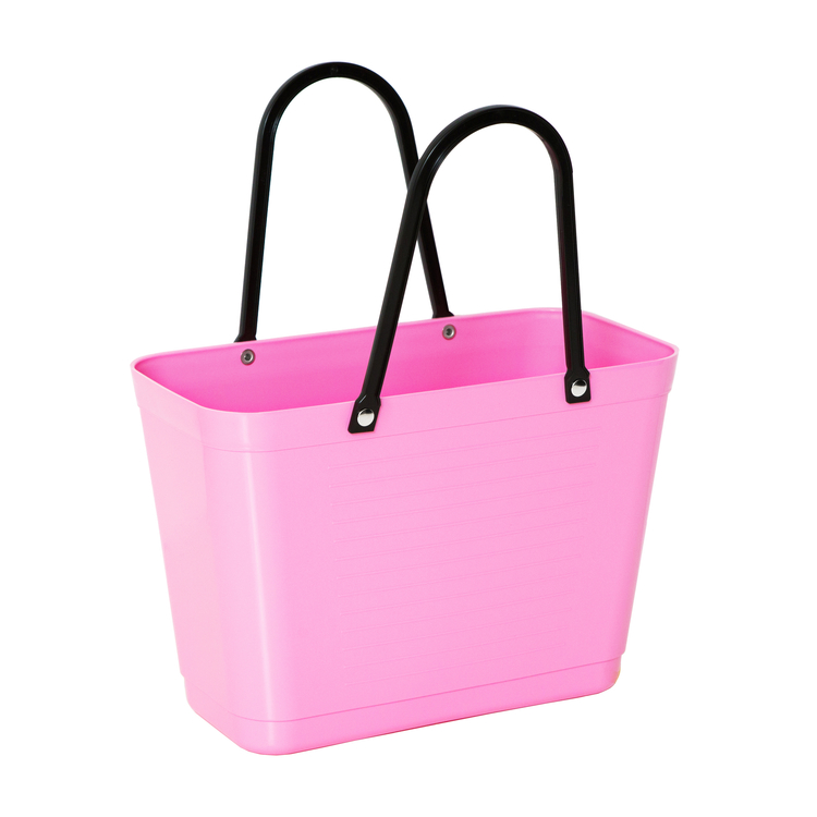 Hinza väska liten rosa -green plastic
