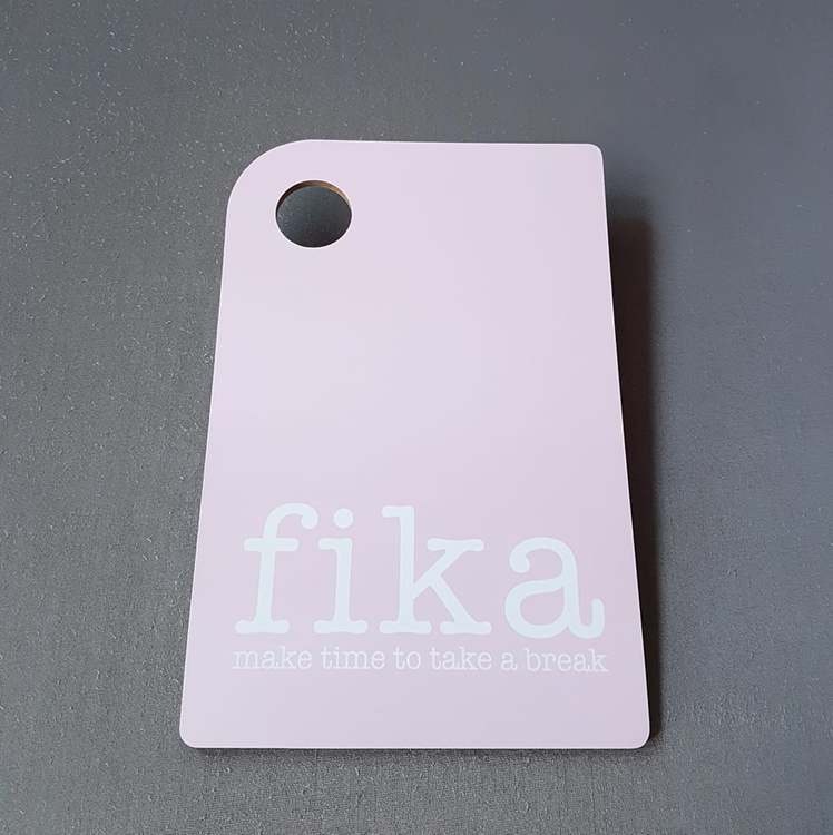 Skärbräda Fika rosa-MELLOW DESIGN