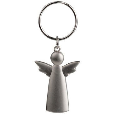 Nyckelring ängel silver