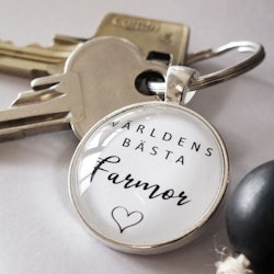 Nyckelring Världens bästa Farmor