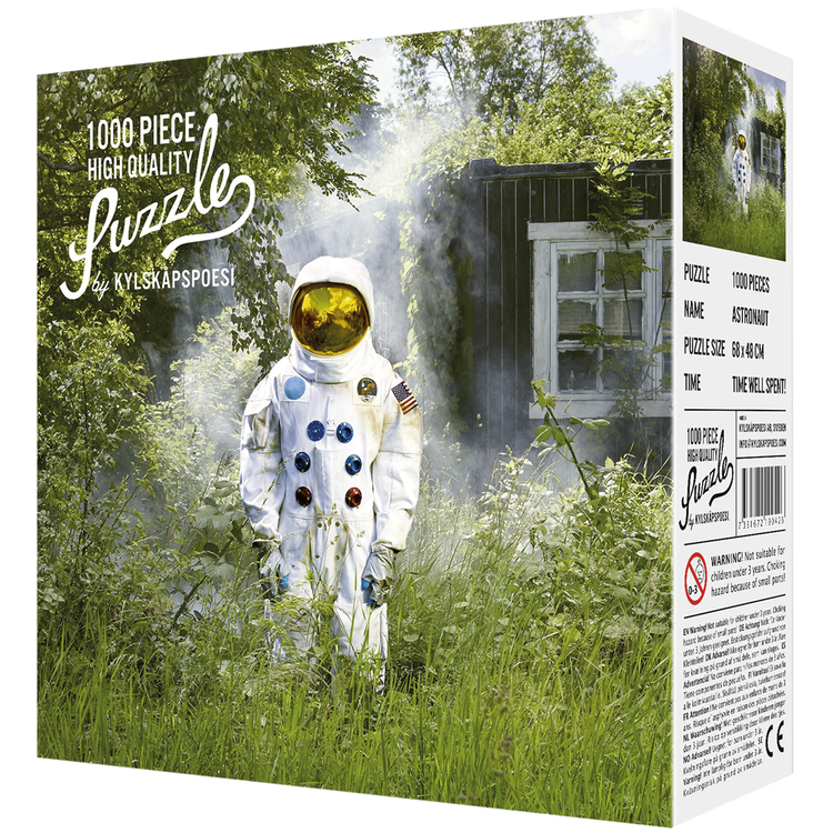 Pussel-Astronaut
