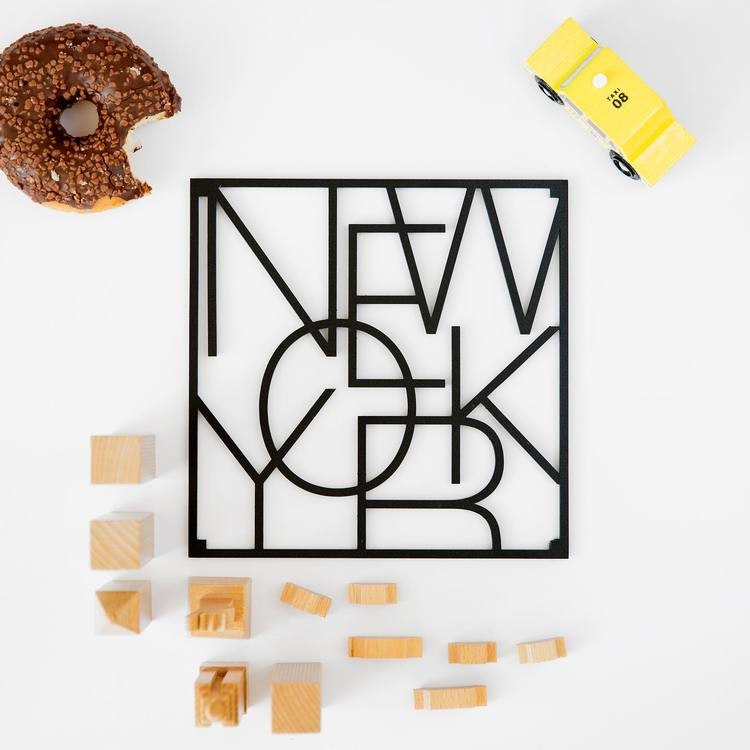 City trivet New York-Men at Work