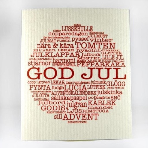 Disktrasa God Jultext
