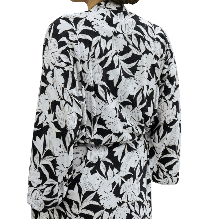 Kimono White Floral