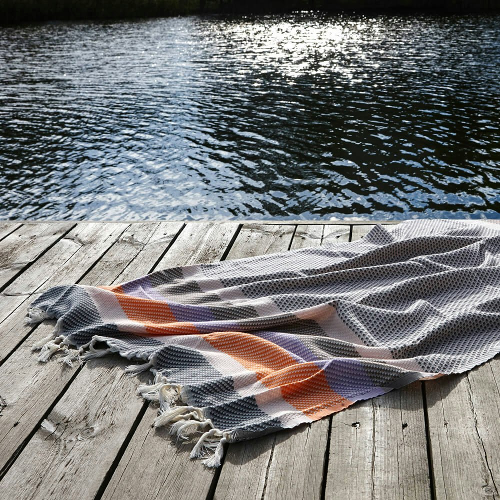 Pläd Provence orange