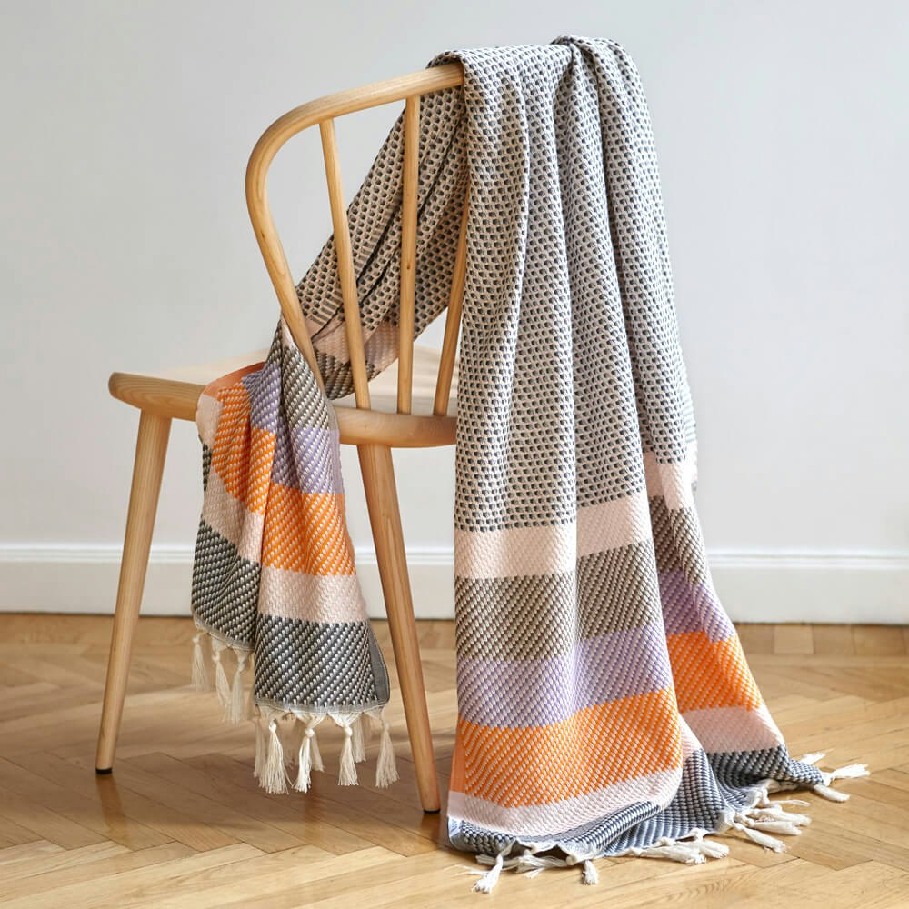 Pläd Provence orange