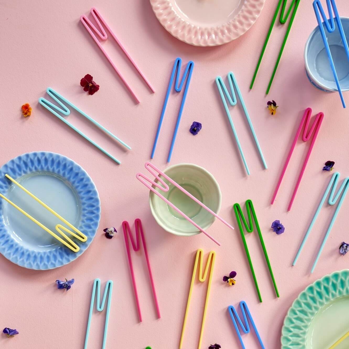 Chopsticks Ätpinnar olika färger