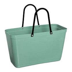 Hinza väska stor olivgrön -green plastic