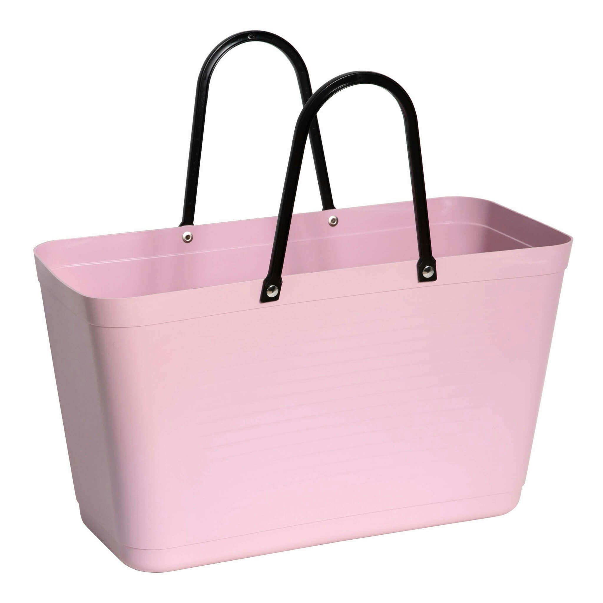 Hinza väska stor gammelrosa  -green plastic
