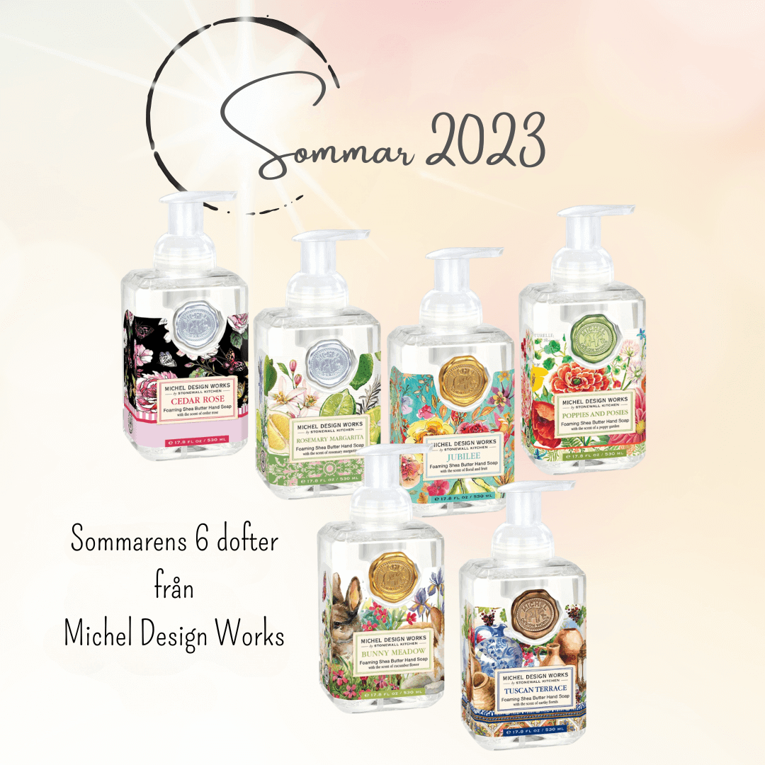Skumtvål Nyheter 6-pack- MICHEL DESIGN WORKS