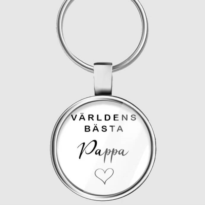 Nyckelring Världens bästa Pappa