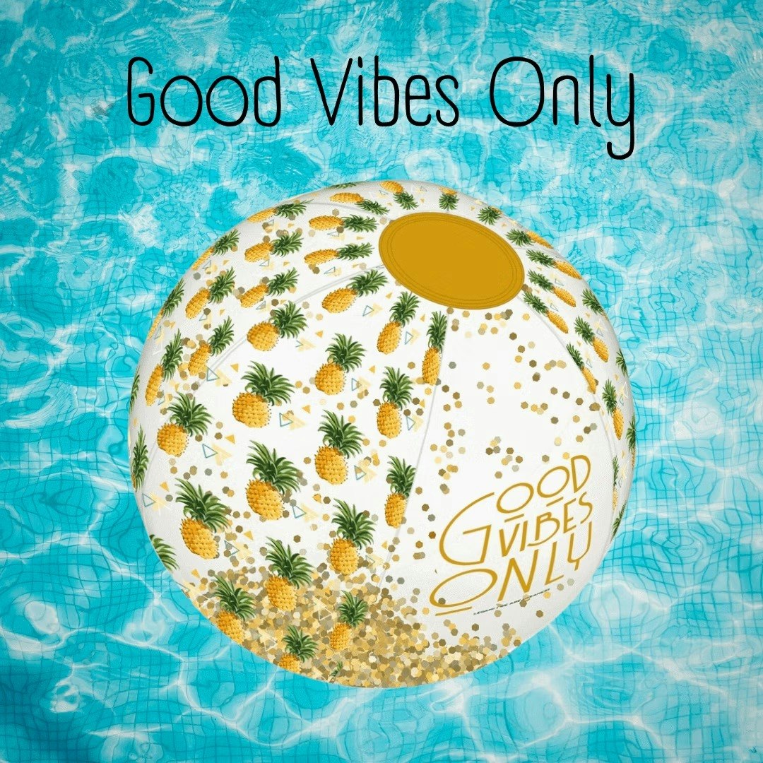 Badboll ananas