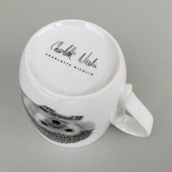Mugg Igelkott- CHARLOTTE NICOLIN