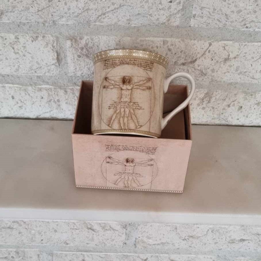 Mugg Vitruvianske Mannen