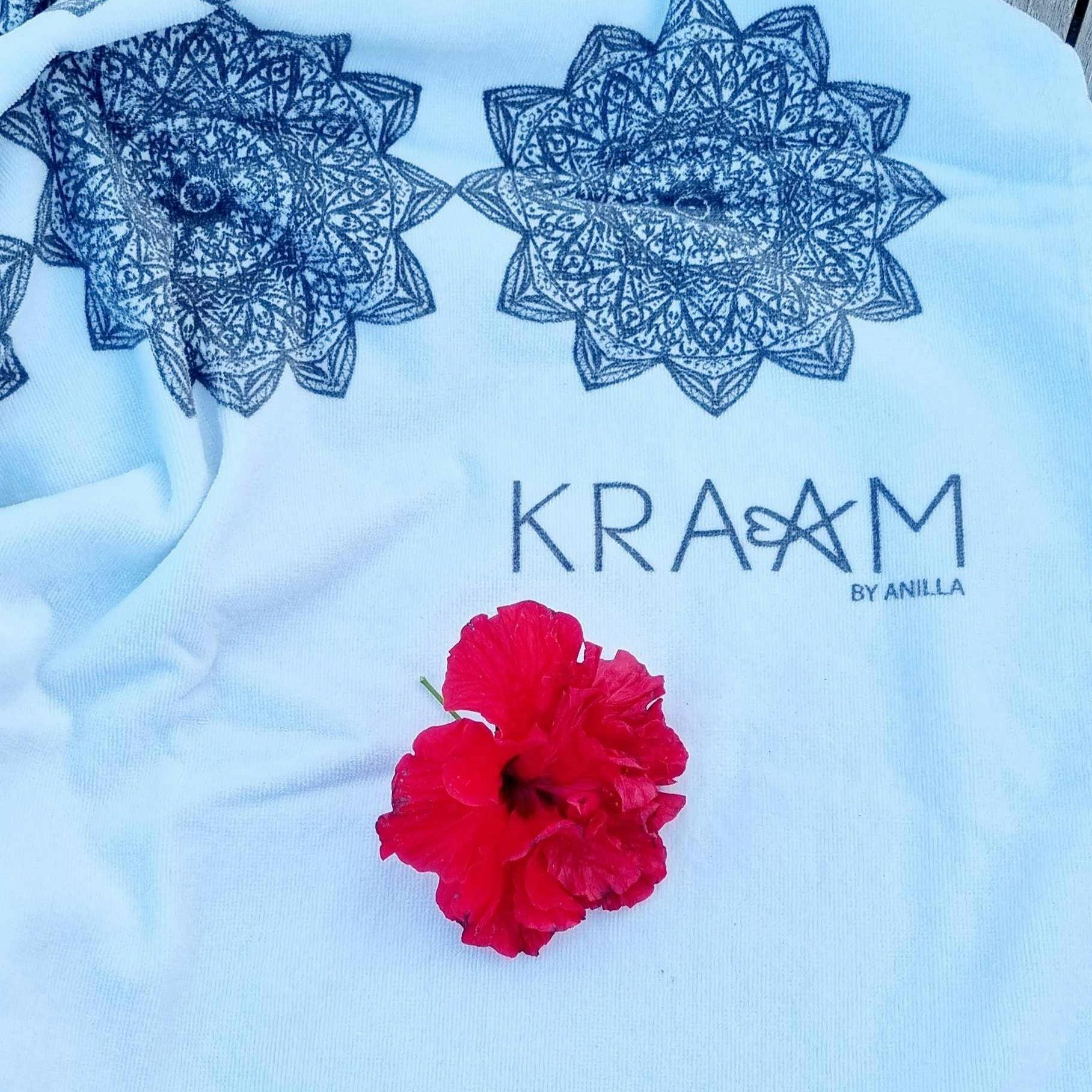 Badhandduk 70 x 140 Mandala-KRAAM