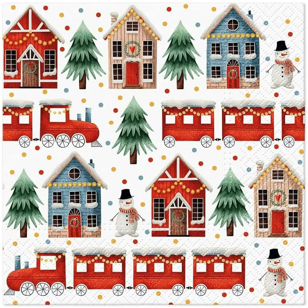 Servetter Cozy Christmas