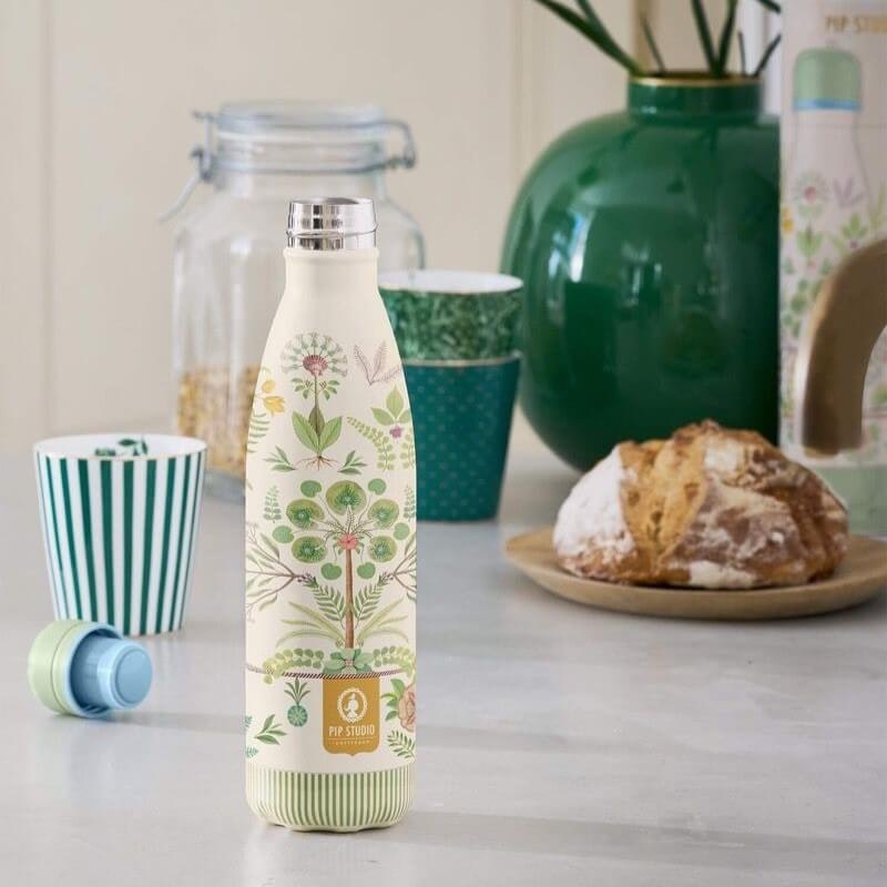 Vattenflaska vit Bamboleo - PIP STUDIO