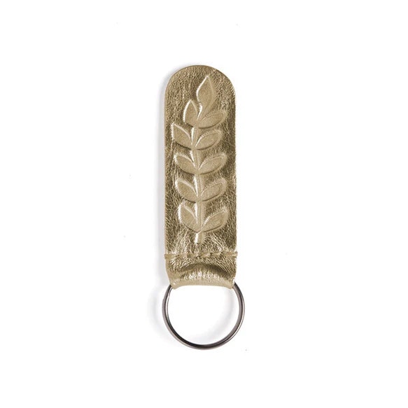 Nyckelring garden guld