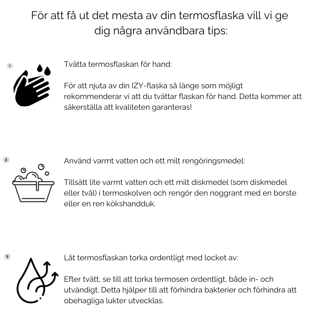 Vattenflaska blå Cece - PIP STUDIO