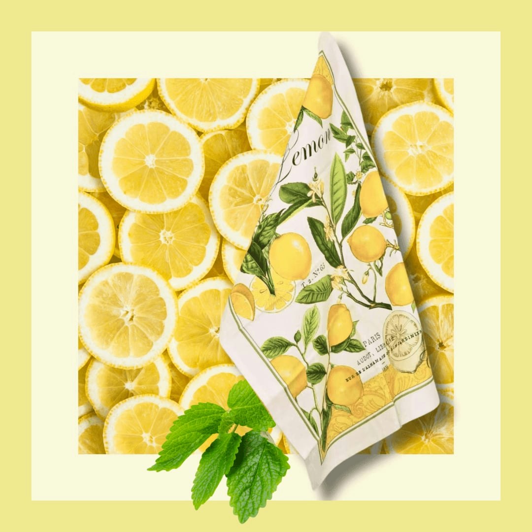 Kökshandduk Lemon Basil-MICHEL DESIGN WORKS