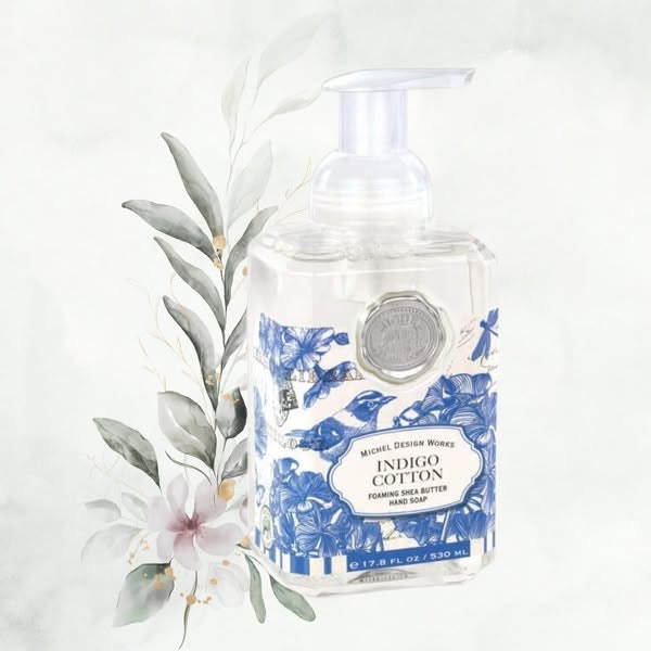 Skumtvål Indigo Cotton-MICHEL DESIGN WORKS