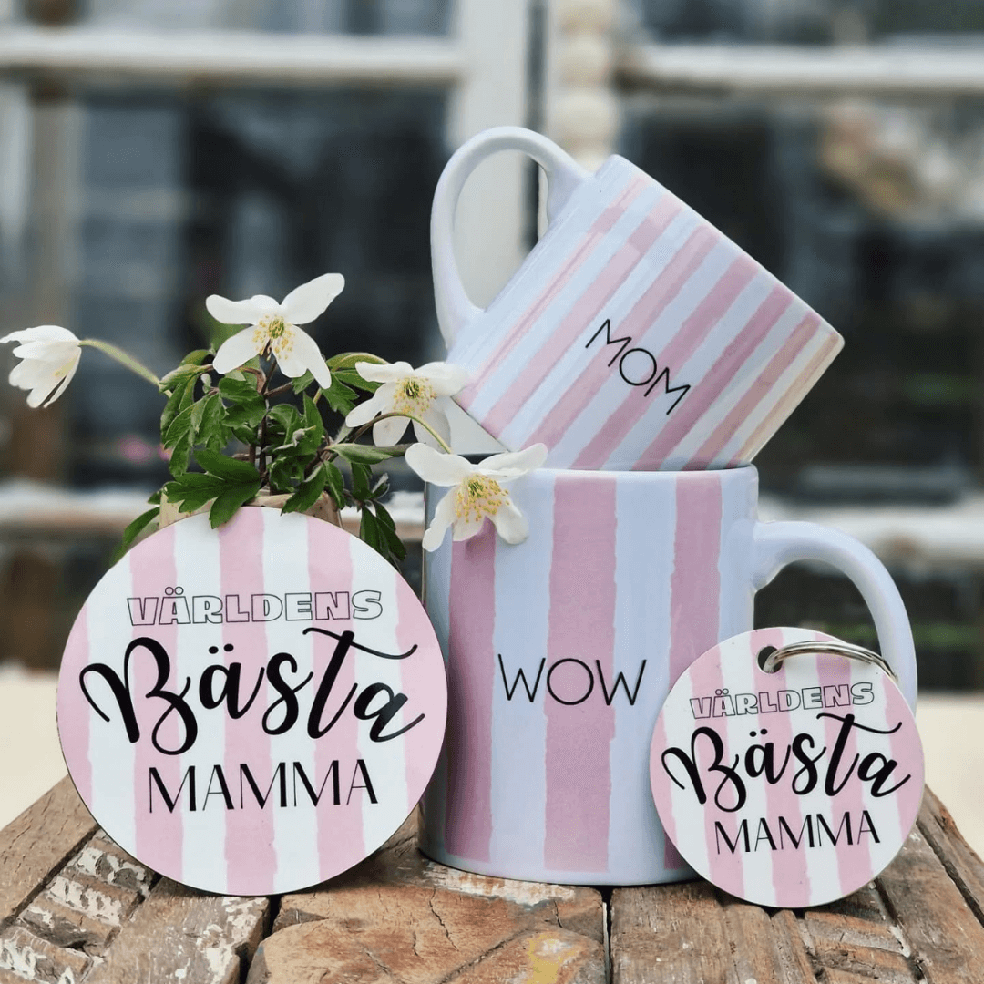 Glasunderlägg Bästa Mamma
