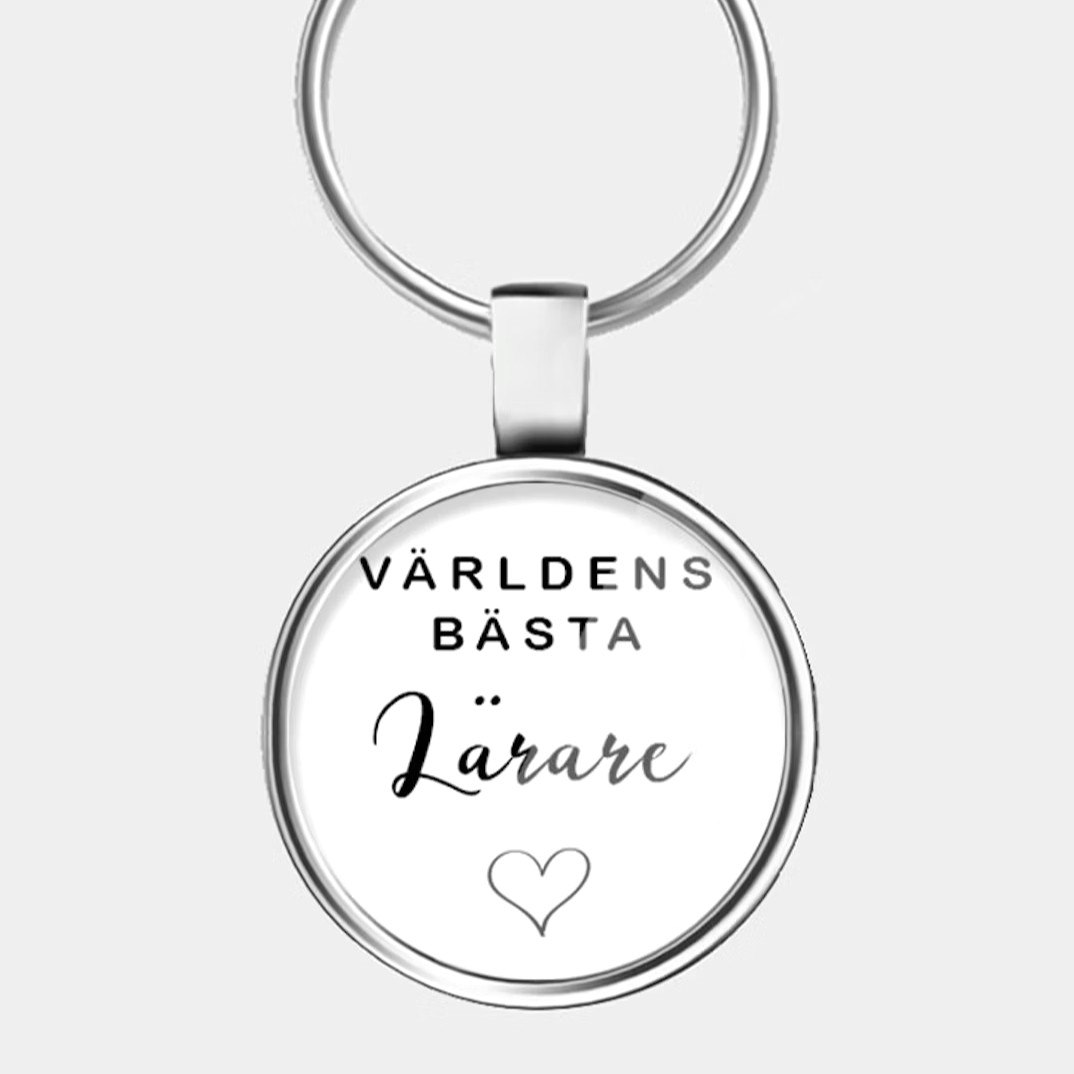 Nyckelring Världens bästa Lärare