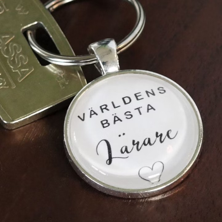 Nyckelring Världens bästa Lärare